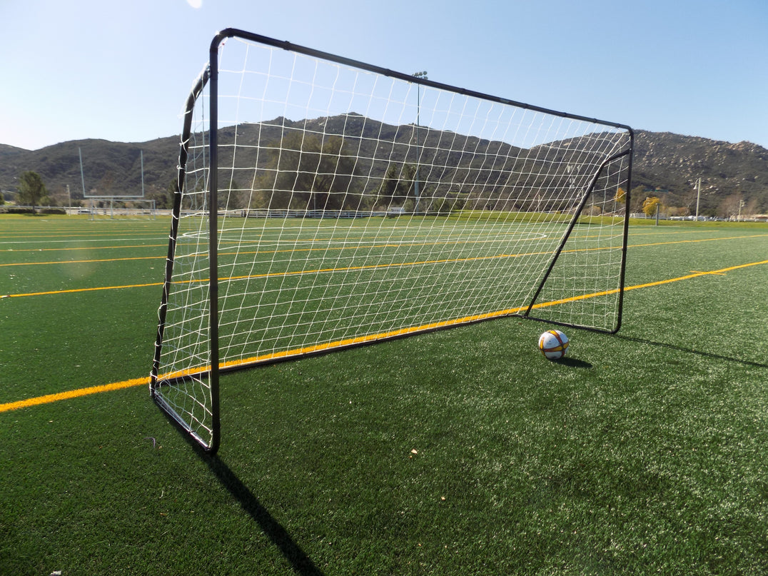 Vallerta® 12 X 6 Ft. Steel Soccer Goal w/Weatherproof Net