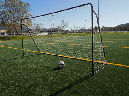 Vallerta® 12 X 6 Ft. Steel Soccer Goal w/Weatherproof Net