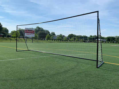 Vallerta® 24 X 8 Ft. Heavy Duty Steel Frame Goal w/Weatherproof Net