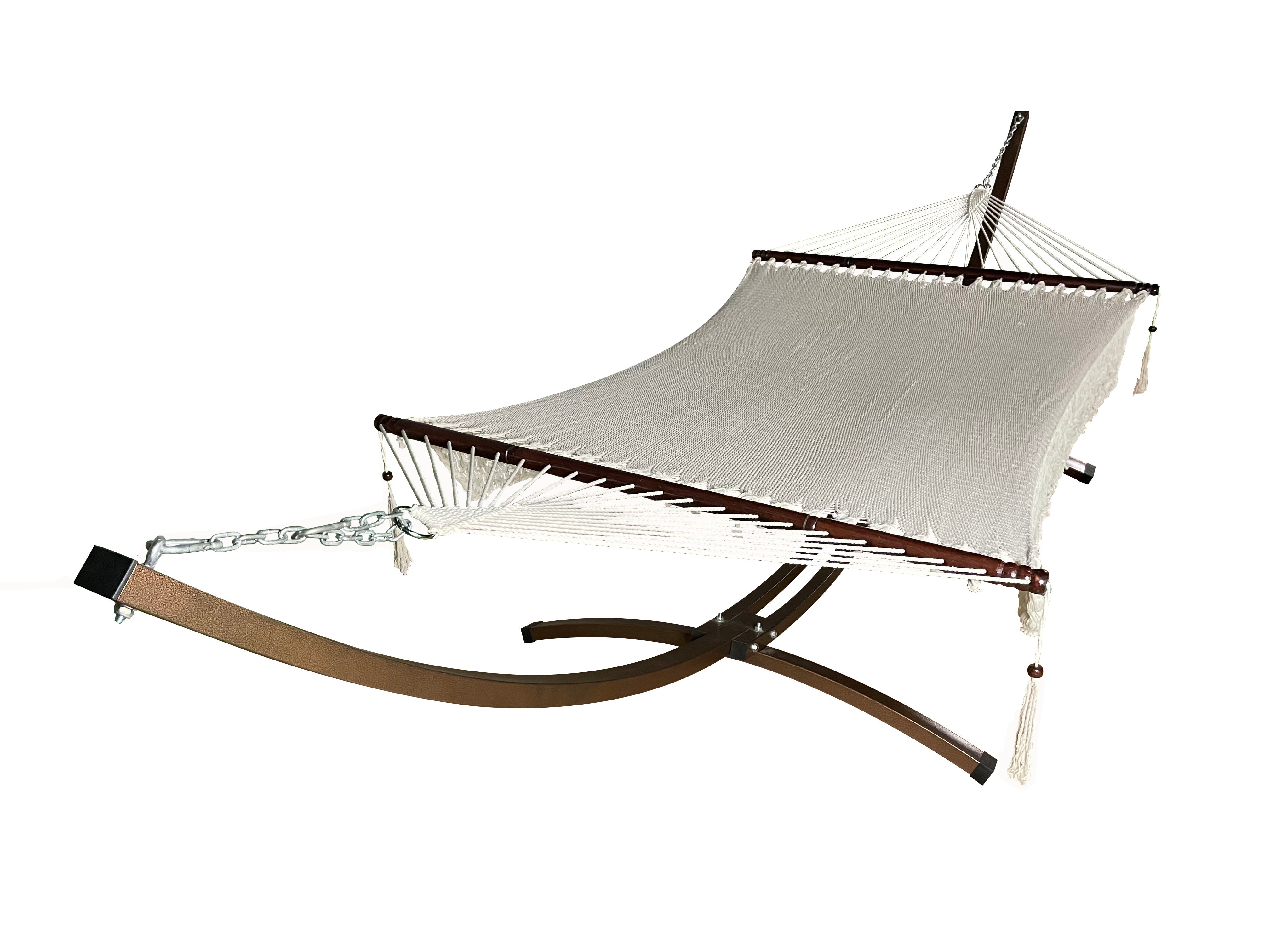 Petra Leisure® 15Ft Bronze Steel Arc Hammock Stand.