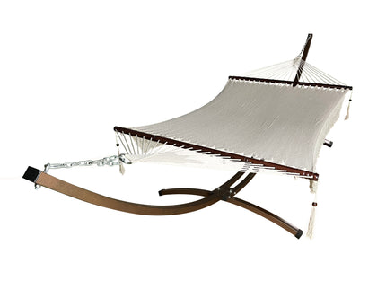 Petra Leisure Beige Rope Hammock Bed
