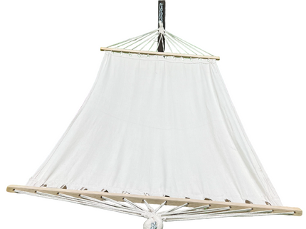 Petra Leisure® 12 Ft. Coffee Stain/Water Treated Wooden Arc Hammock Stand & Bed at $249.99