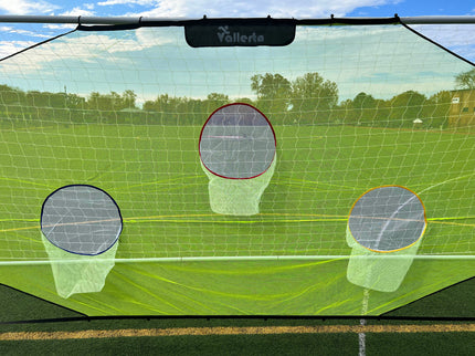 Vallerta® Skill-Shot 24x8 Ft. Professional Soccer Shooting Practice Target Net & Rebounder (soccer frame not included)
