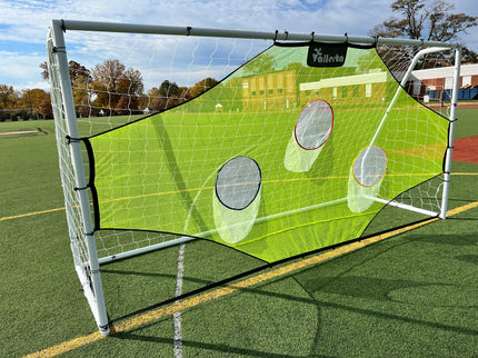 Vallerta® Skill-Shot 12x6 Ft. Professional Soccer Shooting Practice Target Net & Rebounder (soccer frame not included)
