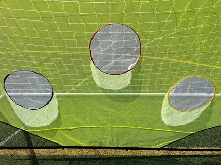 Vallerta® Skill-Shot 12x6 Ft. Professional Soccer Shooting Practice Target Net & Rebounder (soccer frame not included)