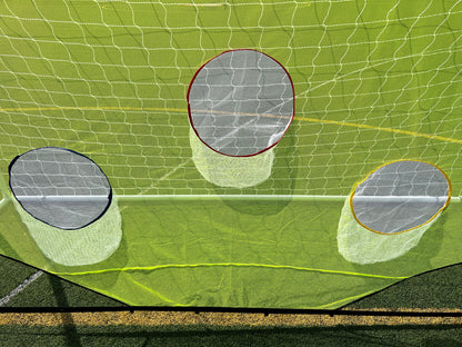 Vallerta® Skill-Shot 12x6 Ft. Professional Soccer Shooting Practice Target Net & Rebounder (soccer frame not included)