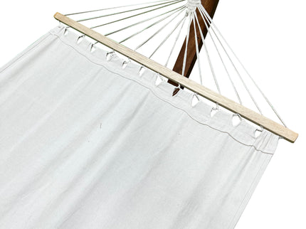 Petra Leisure® 12 Ft. Teak Stain/Water Treated Wooden Arc Hammock Stand & Bed at $249.99